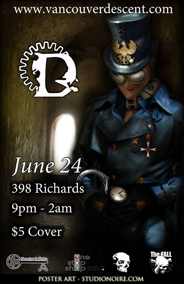 Descent Dark June @ The Red Room Jun 24 2018 - Jun 18th @ The Red Room