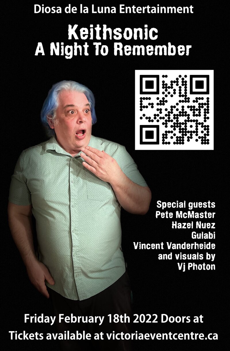 Keith Sonic: A Night To Remember - Jun 5th @ Victoria Event Centre