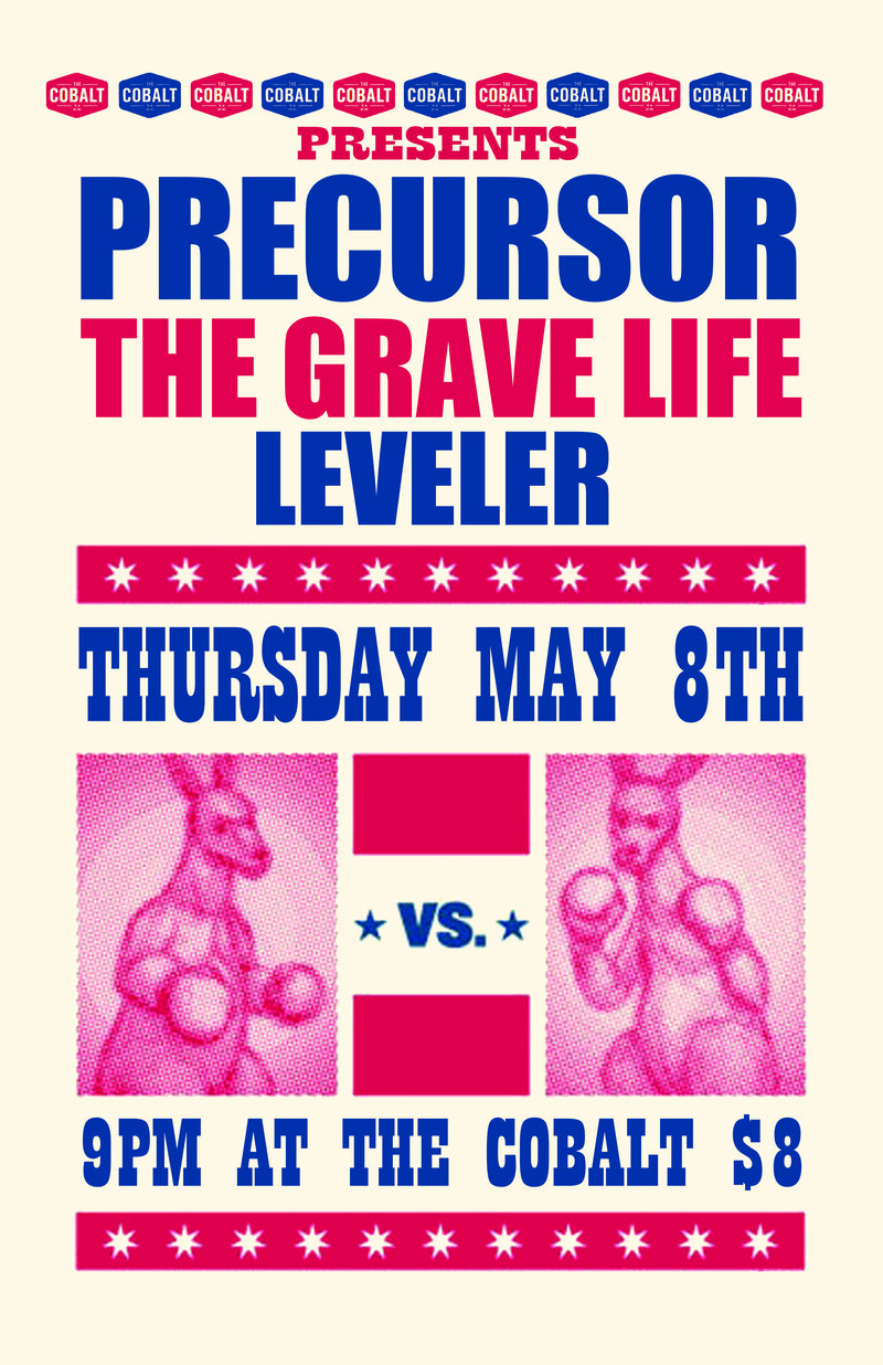 Precursor, The Grave Life, LEVELER @ The Cobalt May 8 2014 - May 6th @ The Cobalt