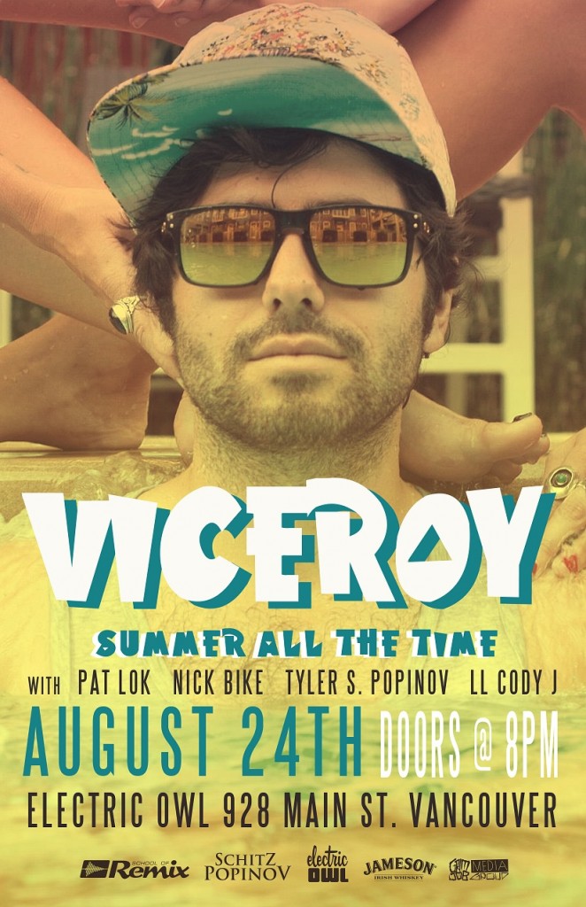 Viceroy, Nick Bike, Pat Lok, Uncle Electro, Tyler S. Popinov @ Electric Owl - Aug 24, 2012