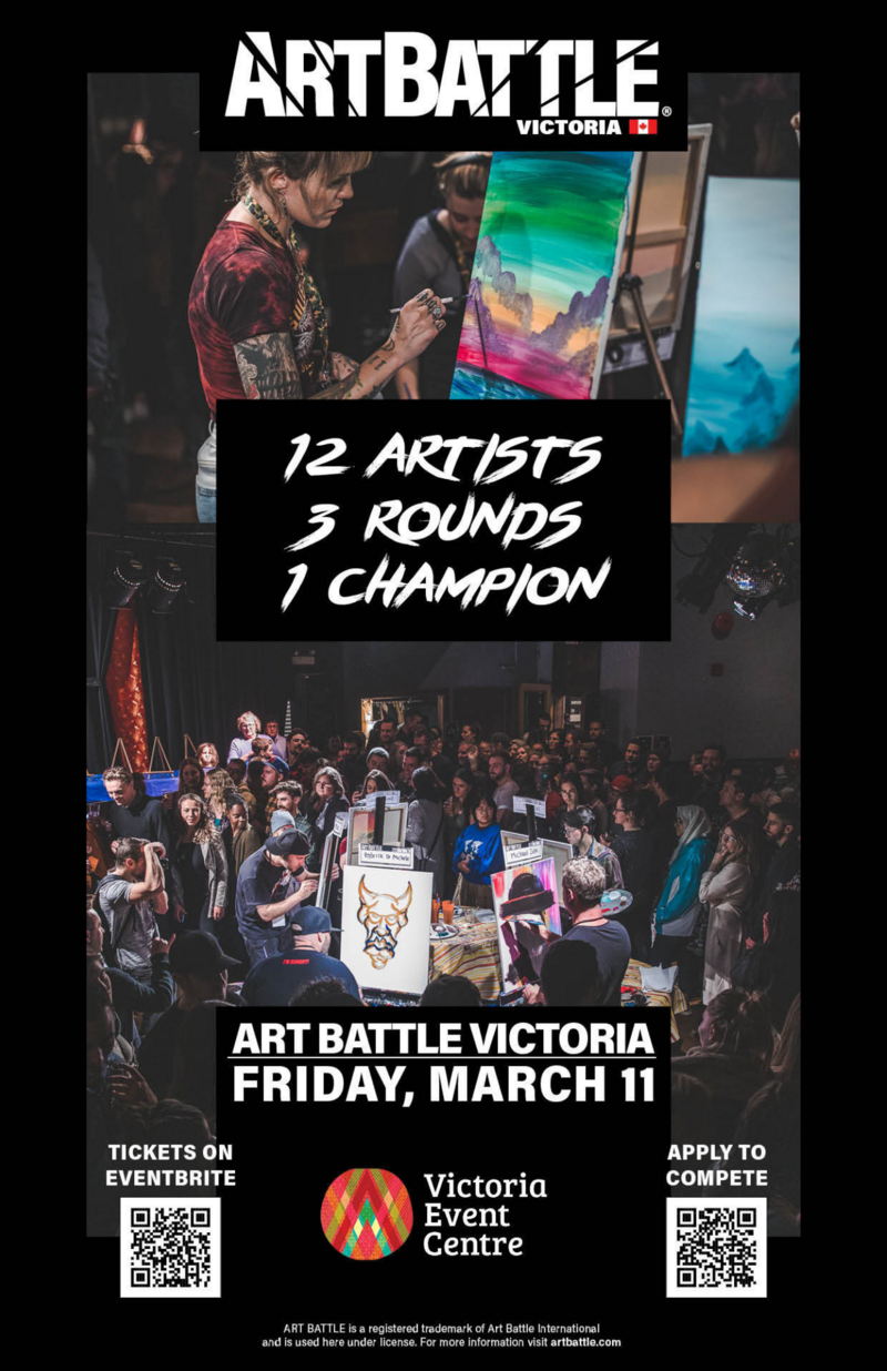 Art Battle - Jun 4th @ Victoria Event Centre
