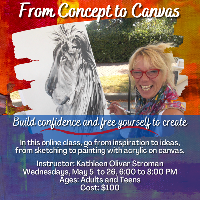 Painting Workshop: From Concept to Canvas @ On Zoom - May 26, 2021