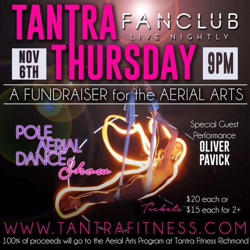 Tantra Thursday: Tantra Fitness @ Vancouver FanClub Nov 6 2014 - Jun 12th @ Vancouver FanClub