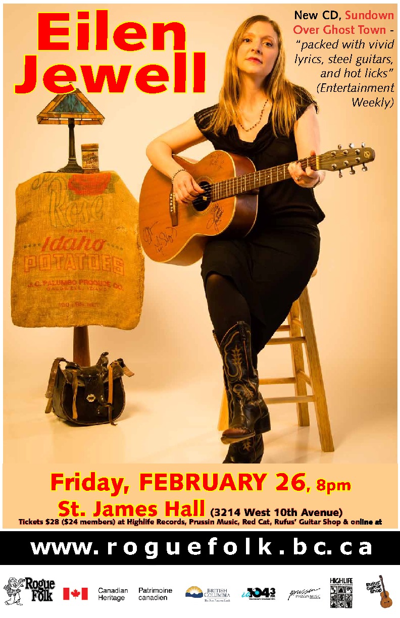 Eilen Jewel @ St. James Community Hall Feb 26 2016 - Jun 24th @ St. James Community Hall