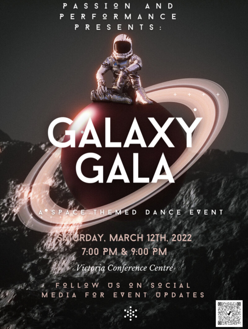 Passion and Performance Presents Galaxy Gala: A Space Themed Dance Event @ Victoria Conference Centre Theatre - Mar 12, 2022