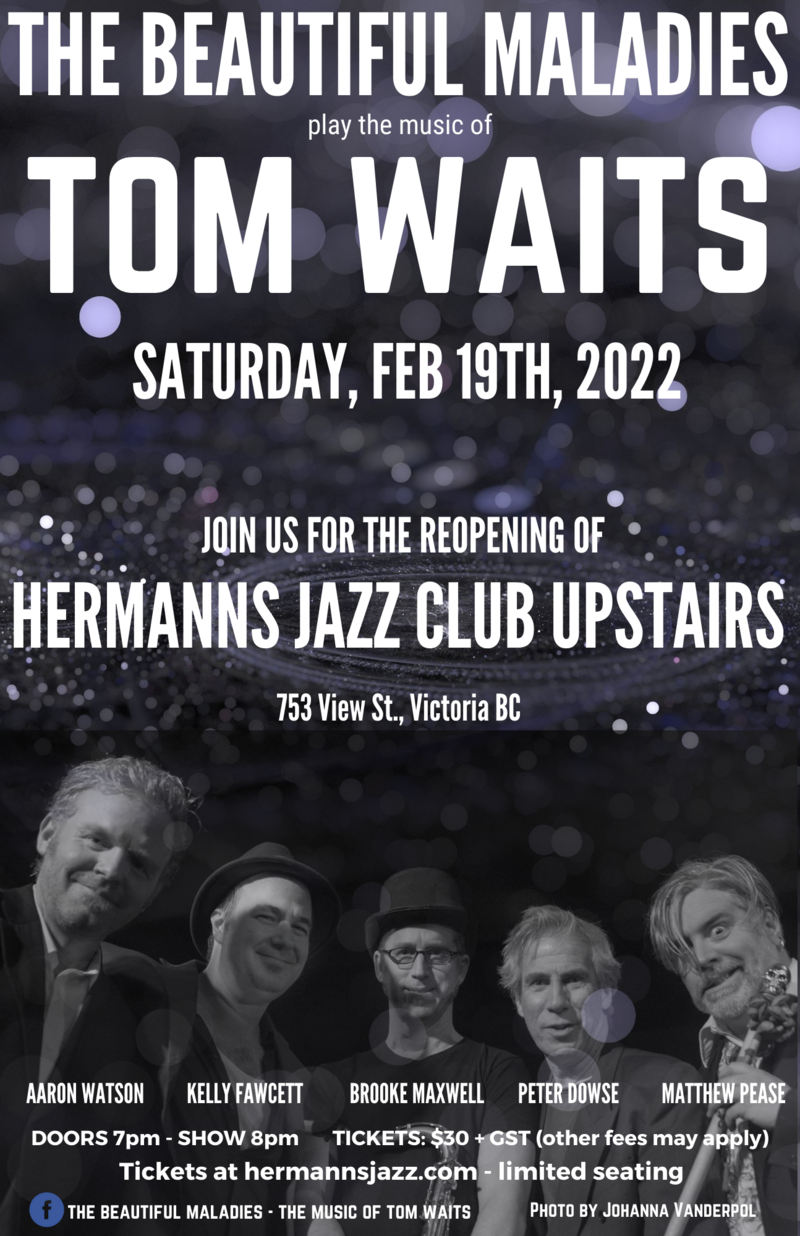 The Beautiful Maladies - May 8th @ Hermann's Upstairs