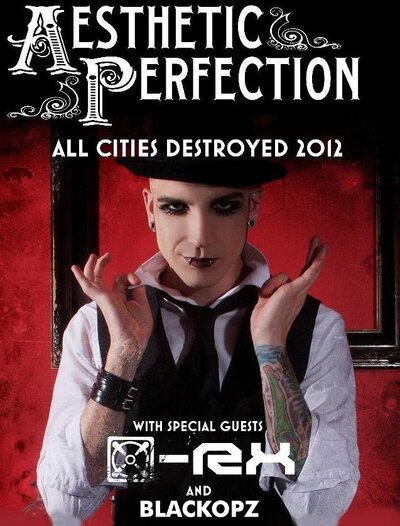 Sanctuary & Restricted Entertainment present: AESTHETIC PERFECTION, [x]-Rx, BLACKOPZ, & I DIE : YOU DIE DJs @ The Red Room Jun 27 2012 - Jun 13th @ The Red Room