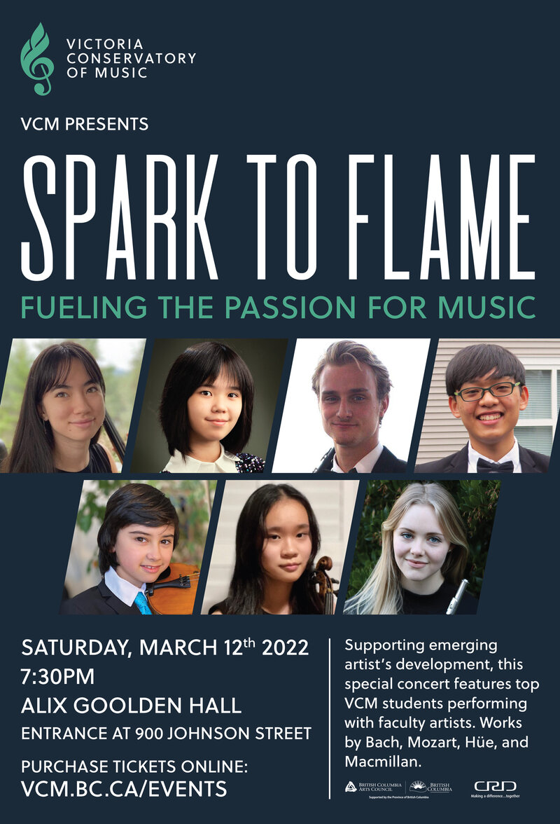 Spark to Flame Student Showcase - Jun 4th @ Alix Goolden Performance Hall