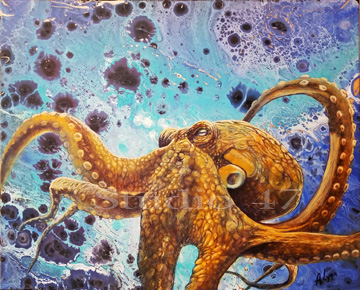Old Man Of The Sea by 
Amanda Stacey