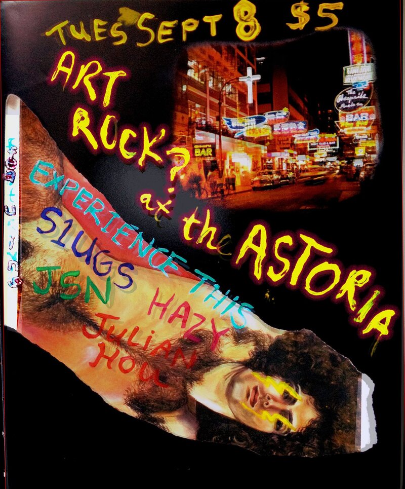 Art Rock?:  EXPERIENCE THIS , S1UGS, HAZY, JSN, Julian Hou @ The Astoria  Sep 8 2015 - Jun 19th @ The Astoria 