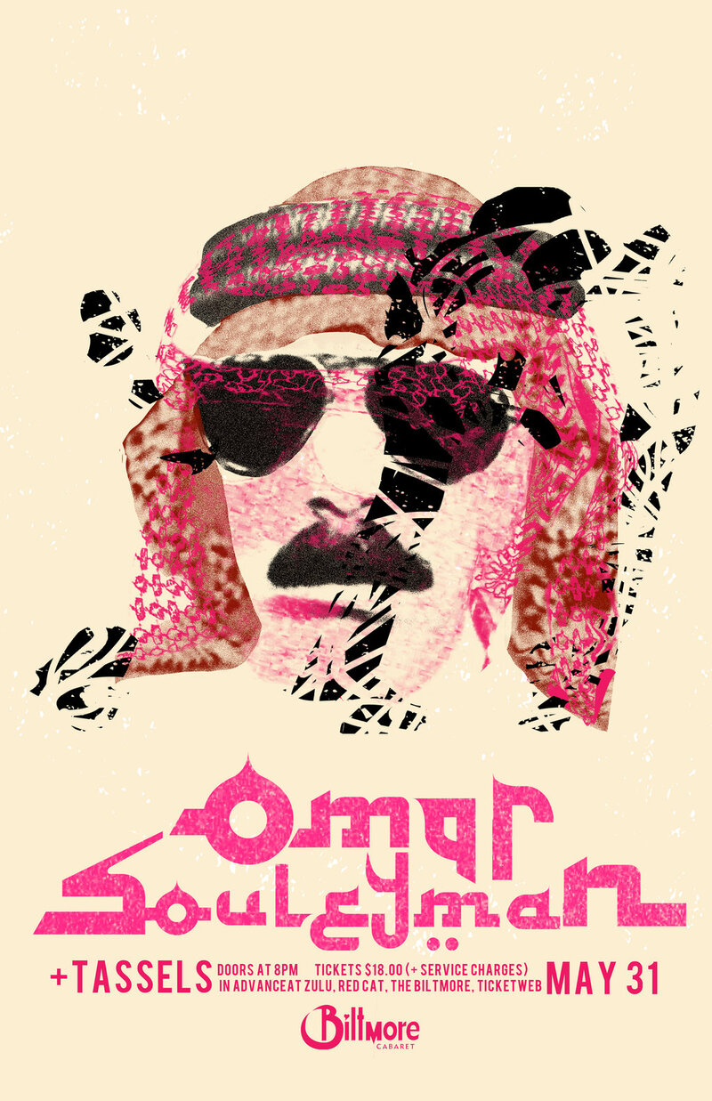 Omar Souleyman, Tassels @ The Biltmore Cabaret May 31 2012 - May 17th @ The Biltmore Cabaret