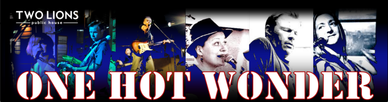 One Hot Wonder @ Two Lions Pub Aug 18 2017 - May 10th @ Two Lions Pub