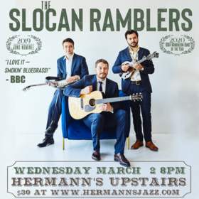 Wed. Mar 2nd 2022 - The Slocan Ramblers - Jun 12th @ Hermann's Upstairs
