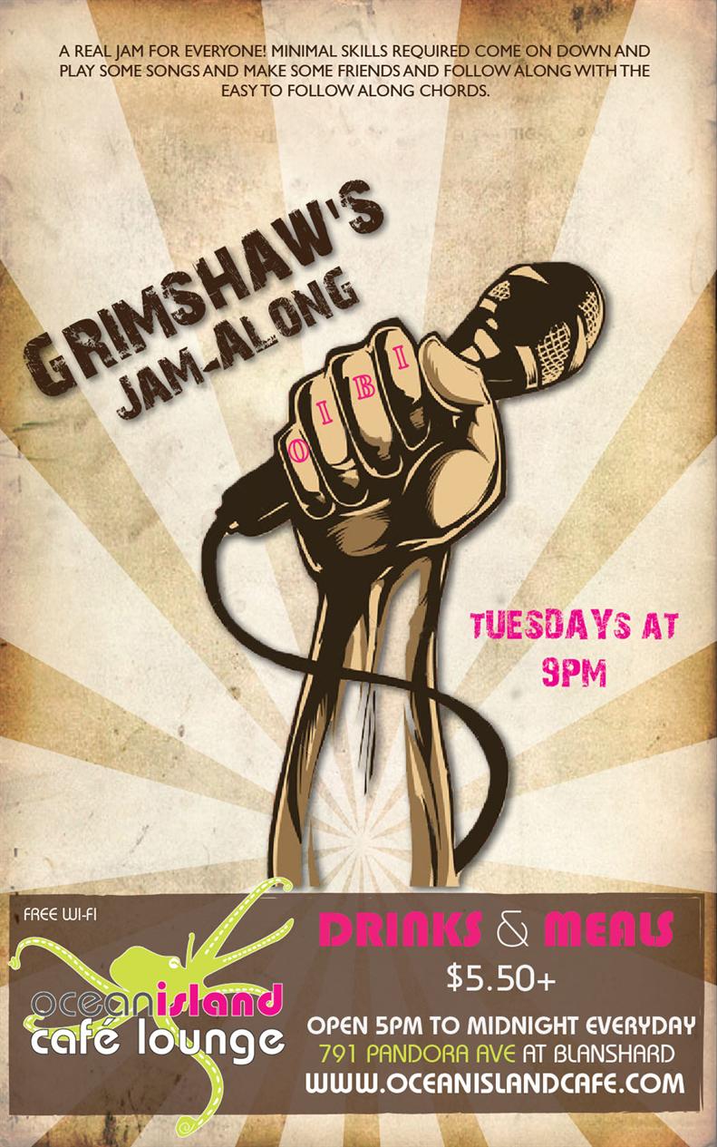 Grimshaw's Jam-Along @ Ocean Island Lounge - Apr 23, 2013