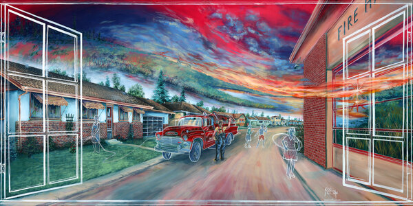 Windows Into Sherwood Park by 
Kris Friesen