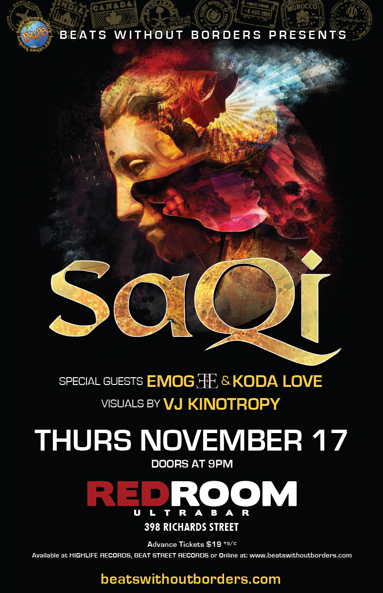 SaQi, Emog, Koda Love @ The Red Room - Nov 17, 2016