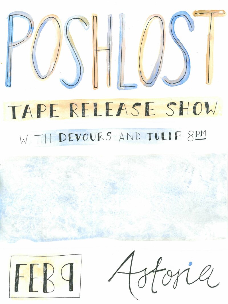 DEVOURS, Heart Beach , TULIP , Poshlost @ The Astoria Feb 9 2017 - Jul 7th @ The Astoria