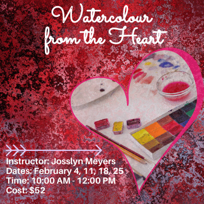 Watercolour From The Heart @ Online Feb 11 2021 - May 1st @ Online
