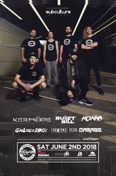 Digital Motion Showcase at SUBculture Saturdays @ The Red Room Jun 2 2018 - Jun 19th @ The Red Room
