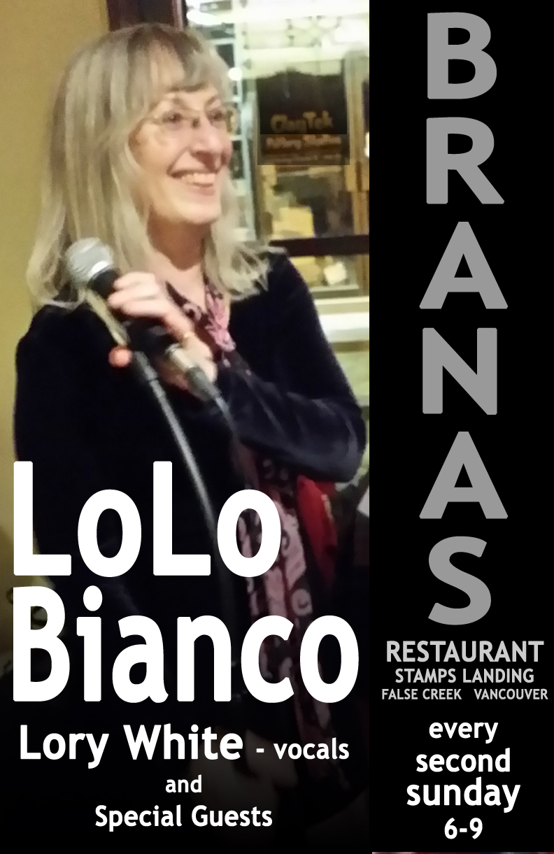 LoLo Bianco Band @ Branas+Restaurant Mar 30 2014 - May 10th @ Branas+Restaurant