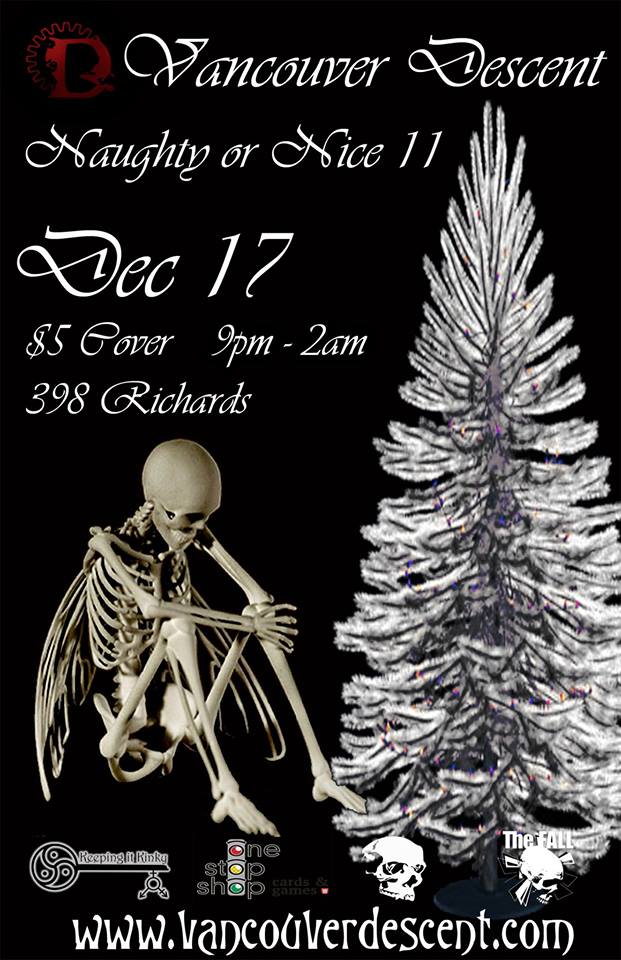Descent Sundays - Naughty or Nice 11 @ The Red Room Dec 17 2017 - Jun 22nd @ The Red Room