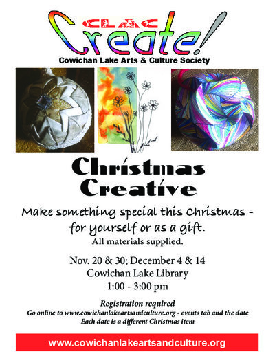 Christmas: Wrapping Paper  CANCELLED @ Cowichan Lake Library - Dec 04, 2019