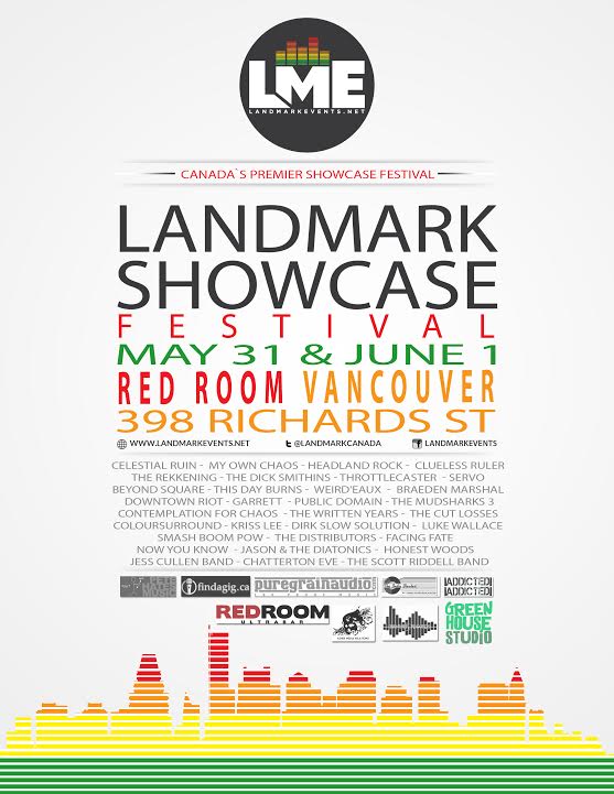 Landmark Events Showcase Festival 2014 @ The Red Room May 31 2014 - Jun 15th @ The Red Room