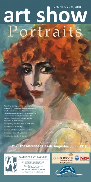 Portraits @ Ladysmith Waterfront Gallery Sep 7 2018 - Jun 4th @ Ladysmith Waterfront Gallery