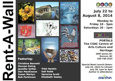 Rent a Wall Group Show @ PORTALS Annex Jul 22 2014 - Jun 3rd @ PORTALS Annex