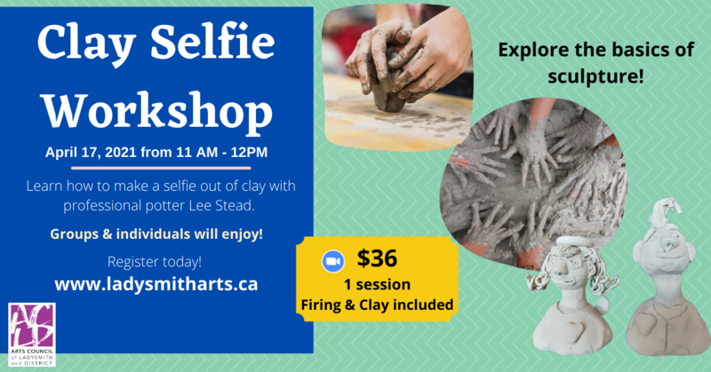 Create Your Own Clay Selfie @ On Zoom Apr 17 2021 - Jun 8th @ On Zoom
