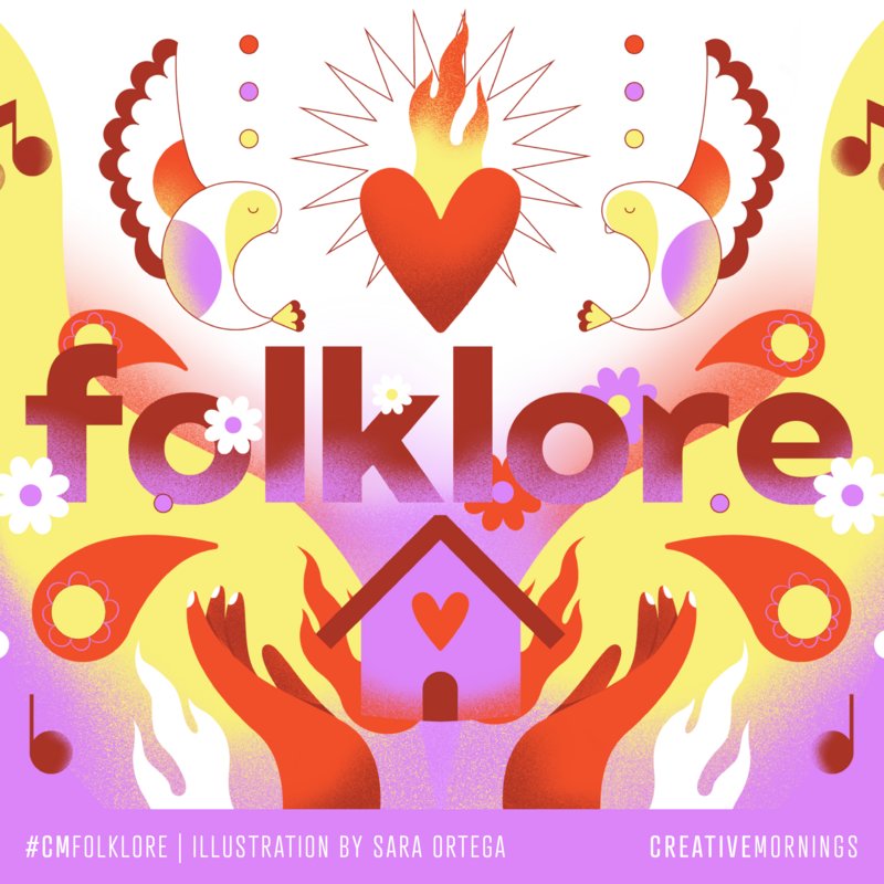 CreativeMornings/Victoria: "Folklore" with the Victoria Storytellers' Guild - May 6th @ Online