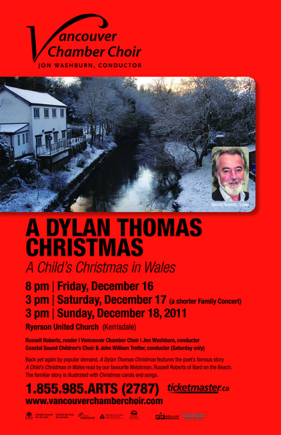 Vancouver Chamber Choir, Russell Roberts , Coastal Sound Children's Choir @ Ryerson United Church - Dec 17, 2011