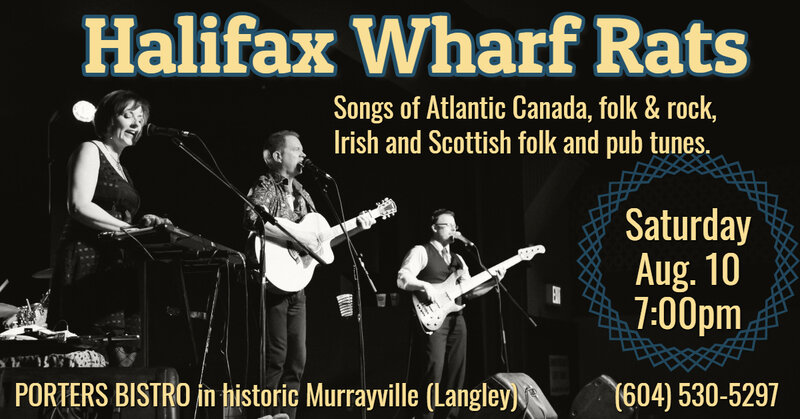 Halifax Wharf Rats @ Porters Bistro - Aug 10, 2019