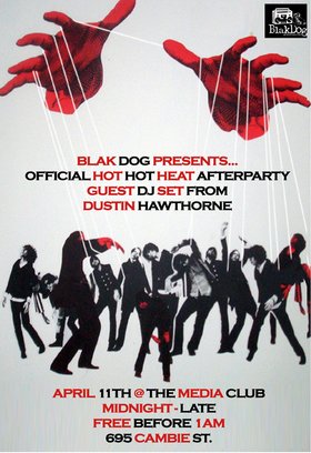 Dustin Hawthorne (HotHotHeat) @ The Media Club Apr 11 2005 - May 1st @ The Media Club