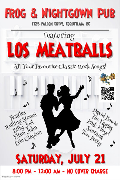 Los Meatballs @ Frog & Nightgown Pub - Jul 21, 2018