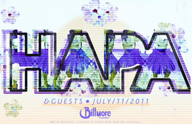 Hapa, With Guests @ The Biltmore Cabaret Jul 11 2011 - Jun 27th @ The Biltmore Cabaret