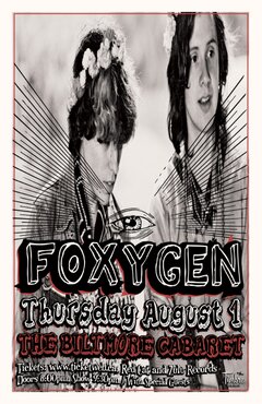 Foxygen, Twin Peaks @ The Biltmore Cabaret Aug 1 2013 - Jun 29th @ The Biltmore Cabaret