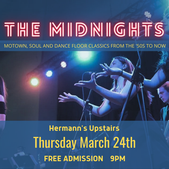 The Midnights - Jun 4th @ Hermann's Upstairs