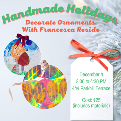 Handmade Holidays @ Ladysmith Waterfront Gallery Dec 4 2021 - May 6th @ Ladysmith Waterfront Gallery