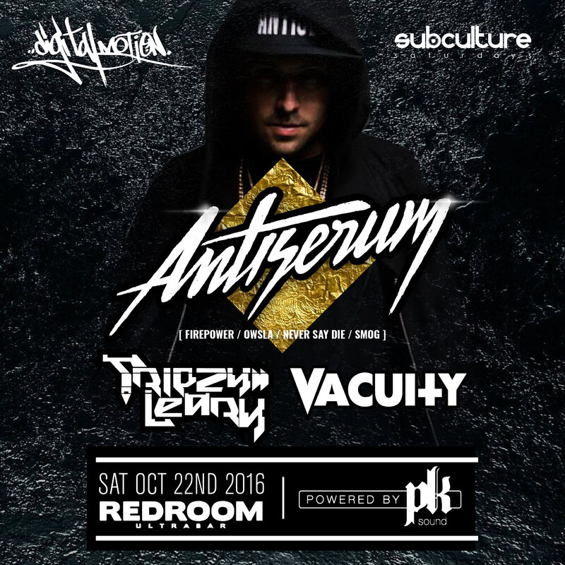 Antiserum  @ The Red Room Oct 22 2016 - Jun 23rd @ The Red Room