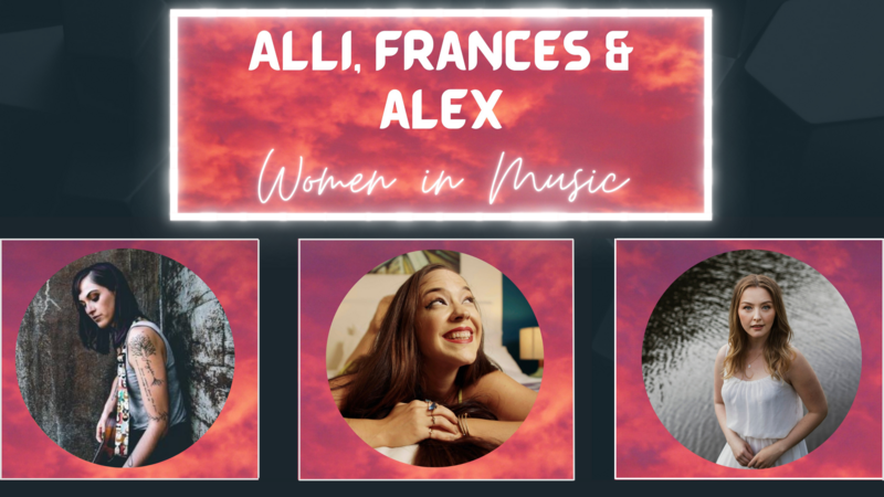 Alli, Frances & Alex Present Women In Music - Jun 3rd @ Hermann's Jazz Club