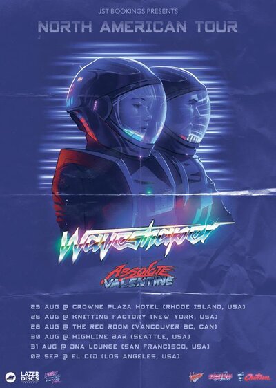 Waveshaper, Absolute Valentine, Dynastes @ The Red Room Aug 28 2018 - Jun 18th @ The Red Room