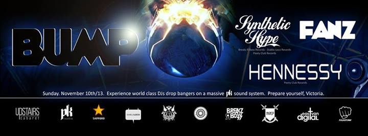BUMP :: Remembrance Day Long Weekend Throwdown @ Upstairs Nov 10 2013 - Jun 8th @ Upstairs