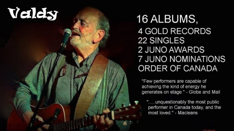 Valdy Live in Concert - Jun 12th @ Hermann's Jazz Club