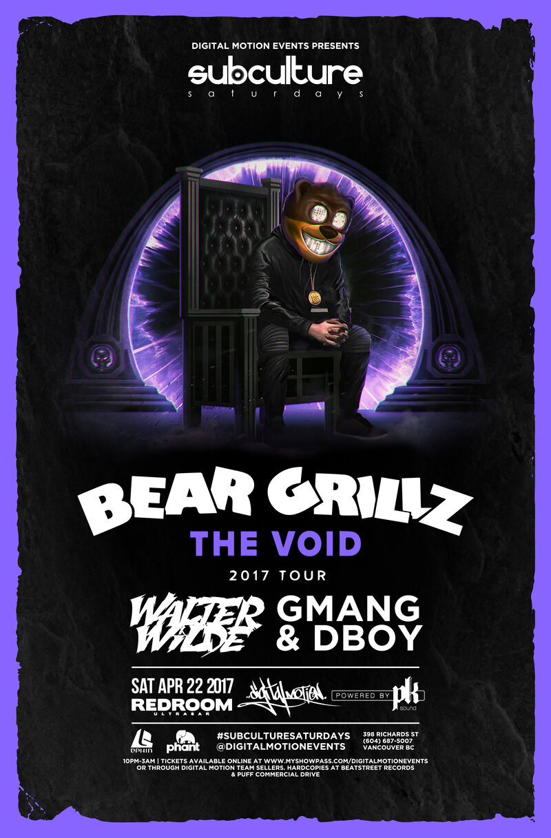 Bear Grillz @ The Red Room Apr 22 2017 - Jun 23rd @ The Red Room