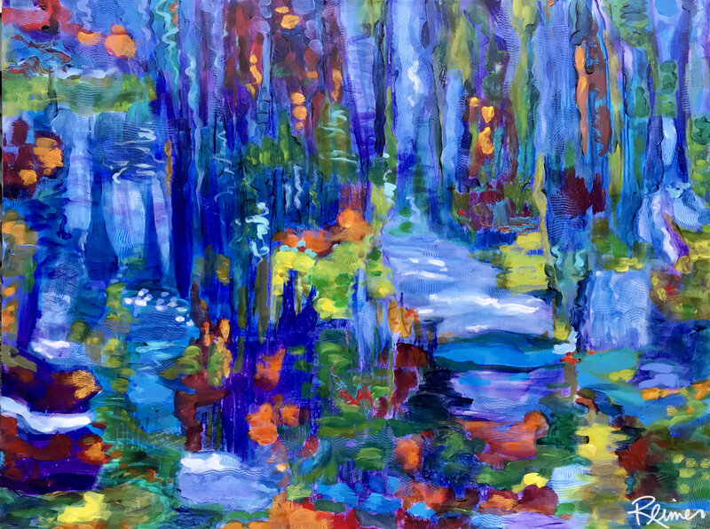 The Colour of Dreams....Painting Metaphors (New Work by Christine Reimer) - Apr 30th @ Main Gallery, The Arts Centre at Cedar Hill