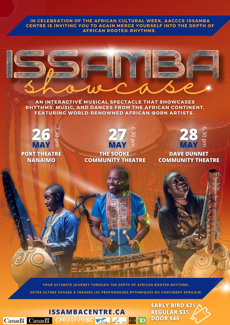 ISSAMBA Showcase - Your Journey Through the Depths of African-Rhythms - May 8th @ Dave Dunnet Theatre