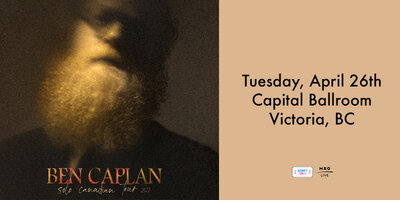 Ben Caplan - Jun 7th @ Capital Ballroom