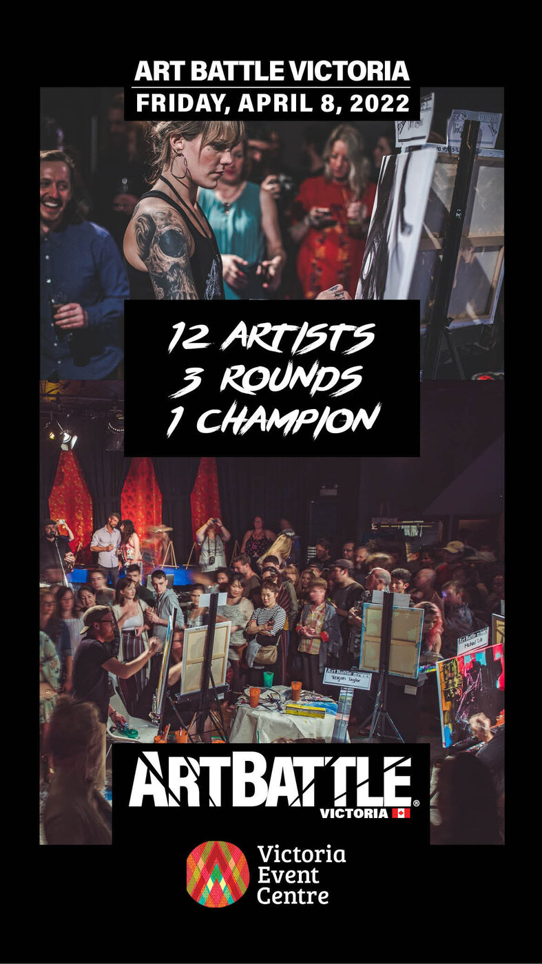 Art Battle - Jun 4th @ Victoria Event Centre