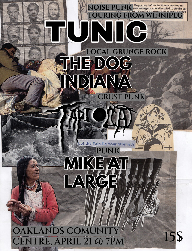 All Ages Show! - May 6th @ Oaklands Community Association